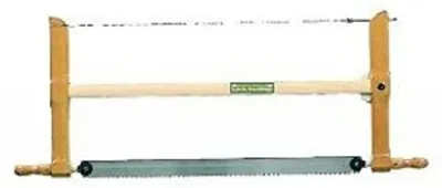 Spannzaag 600 mm, 5,0 mm Zahnteilung, grobe Stoßzähne, für Schnittholz