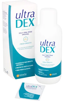 Produktbild von Ultradex Mundspülung antibakteriell 500 ml