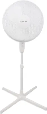 Obrázok produktu pre Aigostar - Ventilátor biely - Ø45 cm - Stojanový ventilátor 123 cm - 3 režimy - EU - EU -