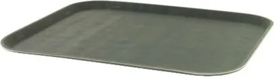 Produktbild von Tablett - 35,5 x 45,5 cm schwarz rutschfest.