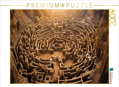Produktbild von CALVENDO Puzzle Pfad des Rätsels | 2000 Teile Lege-Größe 90x67cm Foto-Puzzle für glückliche Stunden