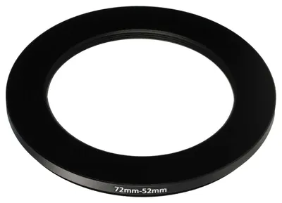 Produktbild von vhbw Step-Down-Ring Adapter 72 mm auf 52 mm für Kamera Objektiv - Filteradapter Metall