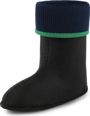 Produktbild von Ladeheid Kinder Mädchen Jungen Wärmende Stiefelsocken für Gummistiefel Innenschuh KL058 (Smaragdgrün, 29 EU)