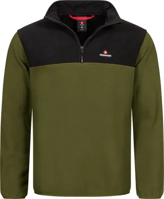 Produktbild von Höhenhorn Skyja Herren Fleece Pullover Schwarz/Grün Gr. XL