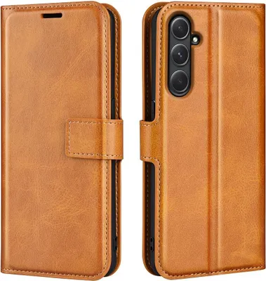 Produktbild von Samsung Galaxy A55 Hülle - Coverup Deluxe Klapphülle - Braun