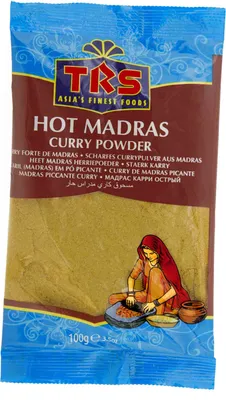Produktbild von TRS- Hot Madras Curry Pulver 100gr