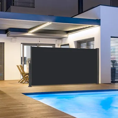 Produktbild von Famanu Sichtschutzschirm für Garten, Terrasse und Balkon - 200 x 300 cm