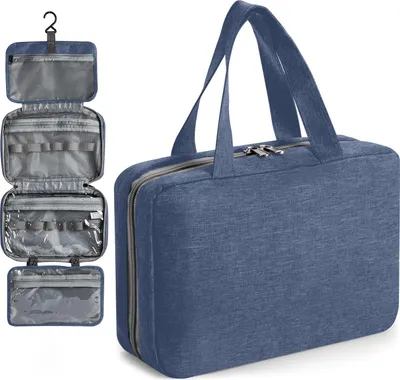 Produktbild von Famanu Kosmetiktasche mit Haken - Platzsparender Organizer