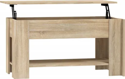 Produktbild von vidaXL Couchtisch Sonoma-Eiche 101x49x52 cm Holzwerkstoff