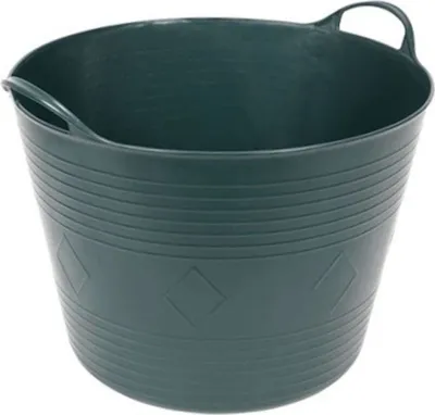 Image de Bac de jardin universel vert foncé Flexiwanne Jardin Collecteur de feuilles Poubelle