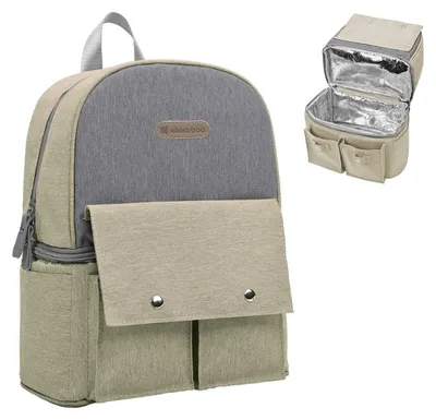 Produktbild von Kikkaboo Nia Wickeltasche Grau  Grau One Size