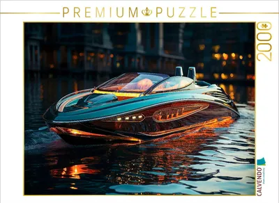Produktbild von CALVENDO Puzzle Yachten - Luxusyacht-Welt | 2000 Teile Lege-Größe 90x67cm Foto-Puzzle für glückliche Stunden