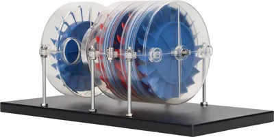 Obrázek produktu pro Model vícestupňové parní turbíny Experimentální demonstrační model parní turbíny pro výuku fyziky