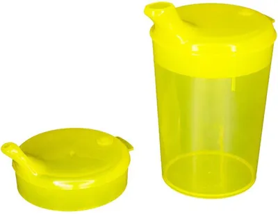 Produktbild von NITRAS Schnabelbecherset - Polypropylen - 250ml - 50 Becher - gelb