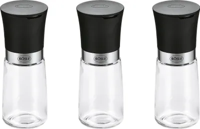 Obrázok produktu pre RÖSLE 3-dielna súprava mlynčekov na korenie