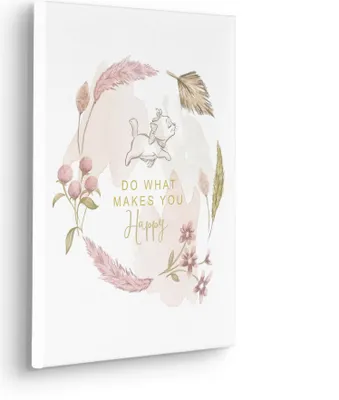 Produktbild von Komar Keilrahmenbild - Disney Aristocats Do What Makes You Happy - Größe: 30 x 40 cm