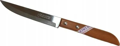 Produktbild von [ #501 ] KIWI Thailand Allzweckmesser mit Holzgriff  ca.23cm SCHARF / Messer