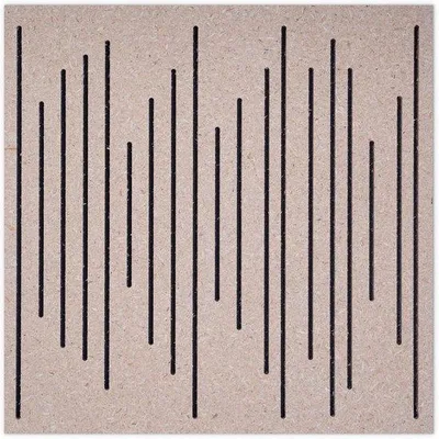 Image de Panneau d'isolation acoustique 50 x 50 cm pour l'amélioration de l'acoustique dans les studios et les salles de conférence