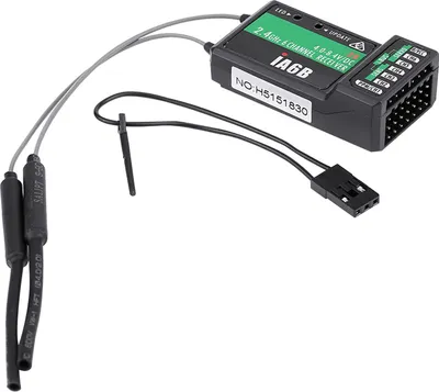 Image de FS-iA6B Récepteur 2,4 GHz, voyant du récepteur pour les émetteurs RC