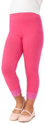 Image de Leggings 3/4 pour fille Merry Style MS10-293 (rose, 152 cm)