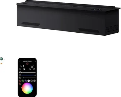 Obrázok produktu pre Komín na vodnú paru, ekologický dizajn, LED svetelný zdroj, 500 mm 19,68 palca, domáca dodávka vody