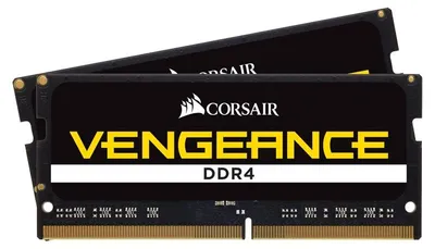Produktbild von Corsair Vengeance 16GB DDR4-2400, 16 GB, 2 x 8 GB, DDR4, 2400 MHz, 260-pin SO-DIMM