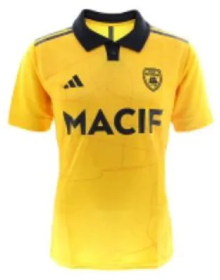 Productafbeelding van Adidas uitshirt replica voor kinderen, Stade Rochelais, geel, maat 7/8 jaar