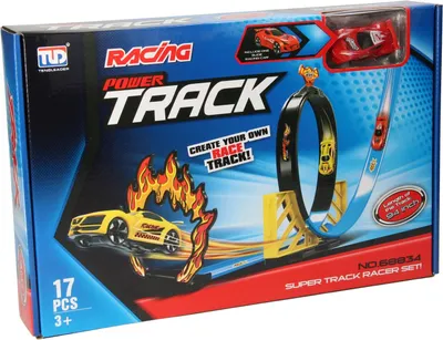 Image de Circuit de table avec looping - Jeu de voiture 17 pièces