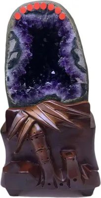 Produktbild von Amethyst-Geode Cluster Exemplar 17lbs - Natürlicher Amethyst-Heilstein