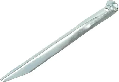 Immagine prodotto di Picchetto semitondo in metallo da 22 cm