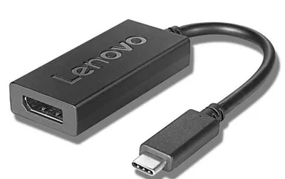 Produktbild von Lenovo USB-C auf DisplayPort Adapter 4K 60Hz ThinkPad 4X90Q93303