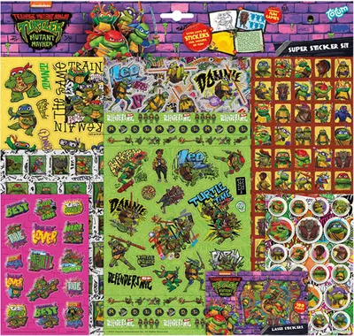 Produktbild von Totum Teenage Ninja Turtles Stickerset XL