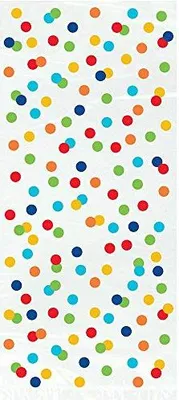 Produktbild von Unique Party Supplies Regenbogen-Tupfen-Partyzubehör
