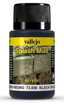 Zdjęcie produktu dla Vallejo 73.806, Czarny, Farba akrylowa, 40 ml, 1 szt.