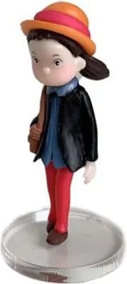 Image de Habarri | Figurine miniature - Figurine pour maison miniature - Tosia en promenade - Figurine pour enfants à partir de 3 ans
