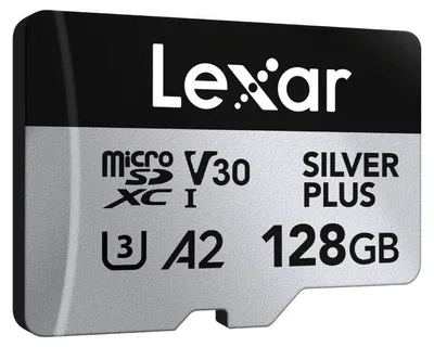 Immagine prodotto di Lexar Professional SILVER PLUS 128 GB MicroSDXC UHS-I Classe 3