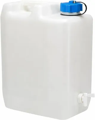 Obrázok produktu pre Kanister na vodu 35 l, 2 ks, plast, s kohútikom, na kempovanie