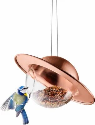 Immagine prodotto di Palla per mangiatoia per uccelli Eva Solo Saturn - rame