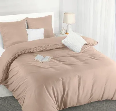 Obrázok produktu pre Ibenzoa® Sada posteľnej bielizne z mikrovlákna, 200x200 cm, so zipsom – 1 obliečka na prikrývku + 2 obliečky na vankúše 80x80 cm, česaný polyester, vhodné pre alergikov