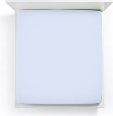 Produktbild von Bella Donna Jersey Alto Spannbettlaken für überhohe Matratzen Farbe Himmelblau Größe 90x190-100x220