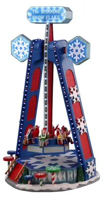 Productafbeelding van The spinning snowflake with 4.5v adaptor kerstfiguur LEMAX