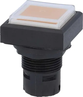 Immagine prodotto di Georg Schlegel Pulsante a membrana illuminabile, quadrato, QUARTRON corsa 3,0 mm - 1 pezzo