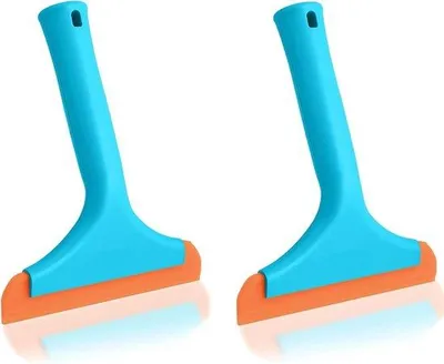 Immagine prodotto di Detergente al silicone per parabrezza auto - 2 pezzi - Azzurro - Silicone
