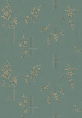 Obrázek produktu pro Borastapeter Zelená květinová tapeta - 660085 - 53 cm x 10,05 m