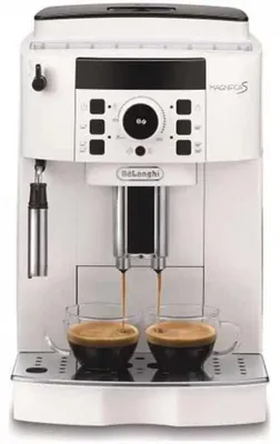 Image de Machine à café à grain DeLonghi Magnifica S ECAM21.117.W - blanche