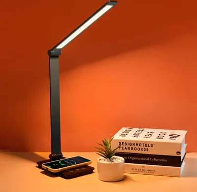 Produktbild von 360home Tischleuchte Nachttischlampen Schreibtischlampe Nachtlicht Lampe Leuchte Schwarz