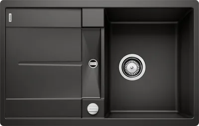Produktbild von BLANCO METRA 45 S-F SILGRANIT schwarz