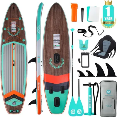 Produktbild von Niphean Stand up Paddle Board 335cm Inflatable SUP Board mit Zubehör