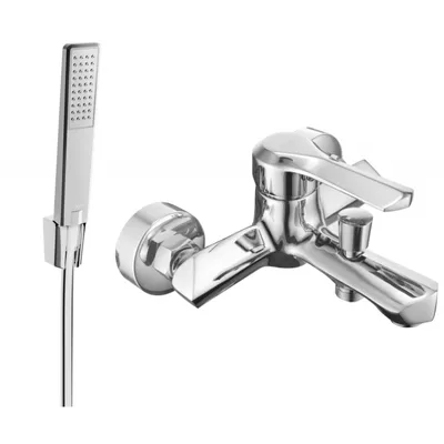 Obrázek produktu pro Mexen Sabre R72 vanová baterie se sprchovou sadou, Chromovaná - 7213R72-00