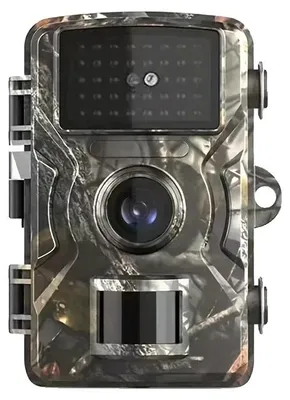 Immagine prodotto di Fotocamera per la fauna selvatica, risoluzione da 100 MP, visione notturna, con scheda da 32 GB
